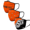 Oklahoma State Cowboys NCAA 3 Pack Face Cover