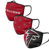 Atlanta Falcons NFL 3 Pack Face Cover