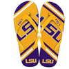 NCAA 2014 Unisex Big Logo Flip Flops LSU Tigers
