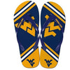 NCAA 2014 Unisex Big Logo Flip Flops West Virginia Mountaineers