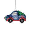 Chicago Cubs MLB Blown Glass Truck Ornament
