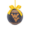 West Virginia Mountaineers NCAA LED Shatterproof Ball Ornament