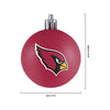 Arizona Cardinals NFL 12 Pack Ball Ornament Set
