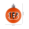 Cincinnati Bengals NFL 12 Pack Ball Ornament Set