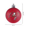 Tampa Bay Buccaneers NFL 12 Pack Ball Ornament Set