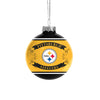 Pittsburgh Steelers NFL 2 Pack Glass Ball Ornament Set