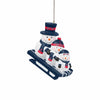Boston Red Sox MLB Sledding Snowmen Ornament