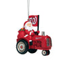 Washington Nationals MLB Santa Riding Tractor Ornament
