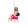 Wisconsin Badgers NCAA French Bulldog Wearing Sweater Ornament