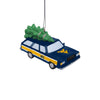 West Virginia Mountaineers NCAA Station Wagon With Tree Ornament