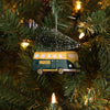 Green Bay Packers Retro Bus With Tree Ornament