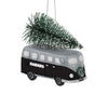 Las Vegas Raiders Retro Bus With Tree Ornament