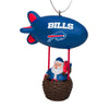 Buffalo Bills NFL Santa Blimp Ornament