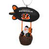 Cincinnati Bengals NFL Santa Blimp Ornament