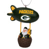 Green Bay Packers NFL Santa Blimp Ornament