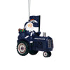Denver Broncos NFL Santa Riding Tractor Ornament