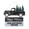 San Antonio Spurs NBA Wooden Truck With Tree Sign