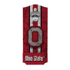 Ohio State Buckeyes NCAA Wooden Bottle Cap Opener Sign