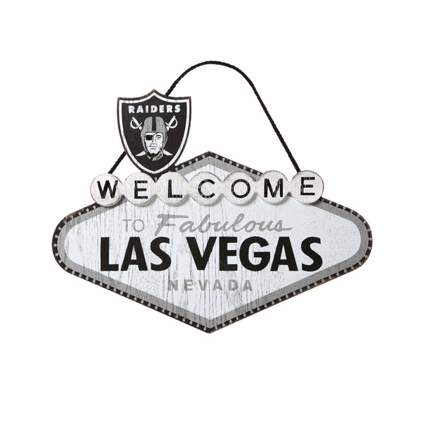Las Vegas Raiders Team Name Yard Sign