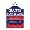 New York Giants NFL Mancave Sign