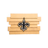 New Orleans Saints NFL Staggered Wood Logo Sign