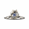 New York Yankees MLB Floral Printed Straw Hat