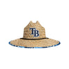 Tampa Bay Rays MLB Floral Straw Hat