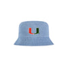 Miami Hurricanes NCAA Denim Bucket Hat