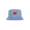 Wisconsin Badgers NCAA Denim Bucket Hat