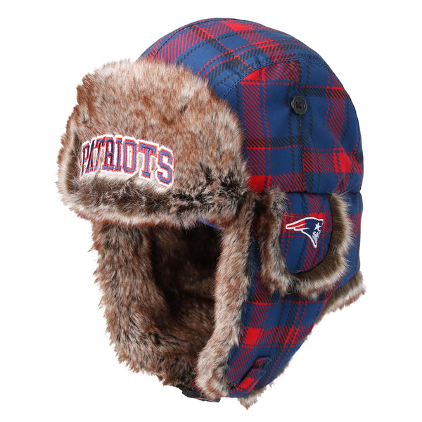 Buffalo Bills NFL Wordmark Flannel Trapper Hat