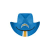 Los Angeles Chargers NFL Team Stripe Cowboy Hat