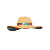 Miami Dolphins NFL Womens Floral Straw Hat