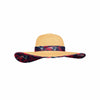 New England Patriots NFL Womens Floral Straw Hat