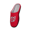 Washington Nationals MLB Mens Memory Foam Slide Slippers