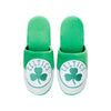 Boston Celtics NBA Mens Team Logo Staycation Slippers