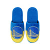 Golden State Warriors NBA Mens Team Logo Staycation Slippers