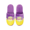 Los Angeles Lakers NBA Mens Team Logo Staycation Slippers