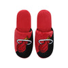 Miami Heat NBA Mens Team Logo Staycation Slippers