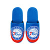 Philadelphia 76ers NBA Mens Team Logo Staycation Slippers