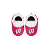 Wisconsin Badgers NCAA Logo Baby Bootie Slipper