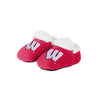 Wisconsin Badgers NCAA Logo Baby Bootie Slipper