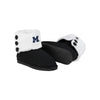 Michigan Wolverines NCAA Knit High End Button Boot Slipper