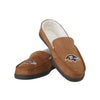 Baltimore Ravens NFL Exclusive Mens Beige Moccasin Slippers