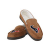Houston Texans NFL Exclusive Mens Beige Moccasin Slippers