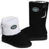 New York Jets Knit High End Button Boot Slipper