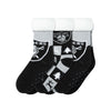 Las Vegas Raiders NFL Womens Fan Footy 3 Pack Slipper Socks