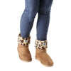 Green Bay Packers NFL Womens Cheetah Fur Boots