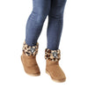 Las Vegas Raiders NFL Womens Cheetah Fur Boots