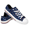 Houston Astros MLB Womens Low Top Repeat Print Canvas Shoes