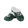 Green Bay Packers NFL Womens Sherpa Lined Glitter Clog
